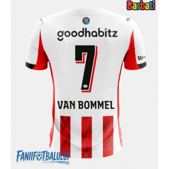 PSV Eindhoven Ruben van Bommel #7 Tricou Fotbal Replică 2025-26 Barbati Acasa
